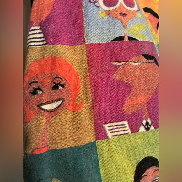 Vintage Custo Barcelona Multicolor Graphic Tee - Picture 4 of 7